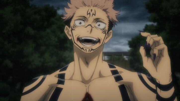 アニメ「呪術廻戦」両面宿儺と戦う伏黒(CV:内田雄馬)…!第5話先行カット&あらすじ公開