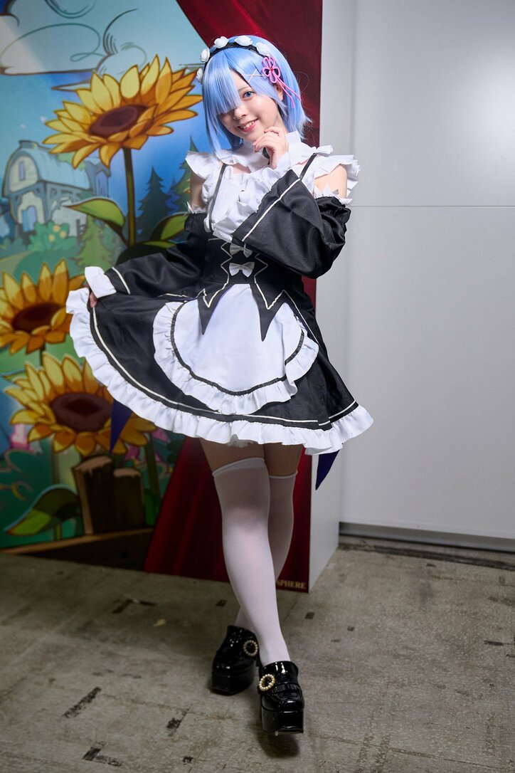 【写真・画像】『Re:ゼロから始める異世界生活』レムコスプレ　4枚目