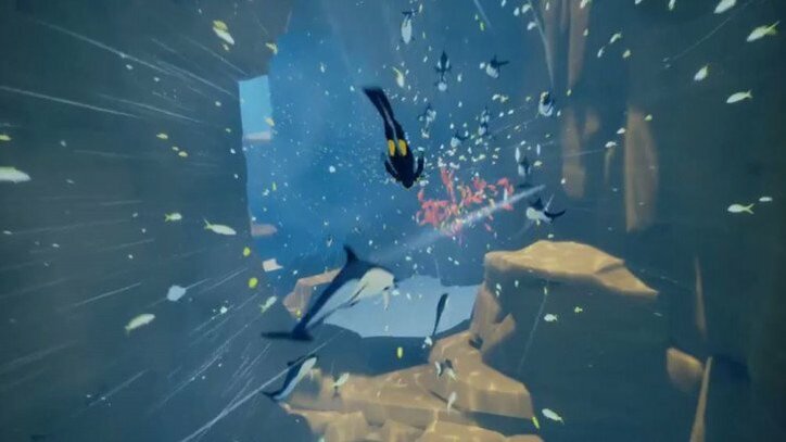 まるで海洋ドキュメンタリー映画のように美しいゲーム『ABZU』で神秘的な海を探索
