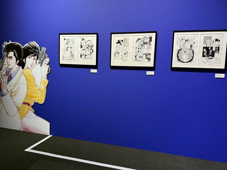 [Photos/Images] The 100-Ton Hammer You Can Actually Hold Appears! Exhibition Report on "City Hunter Grand Original Art Exhibition" 10th