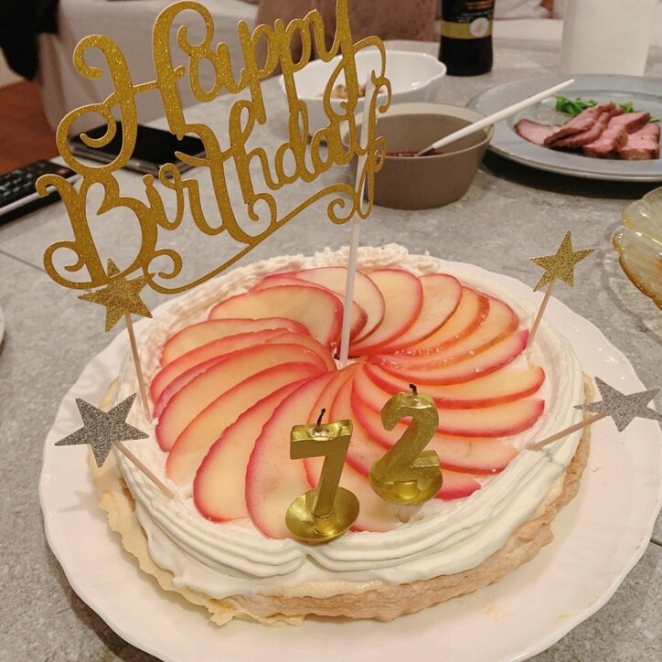 あいのり 桃 母親の誕生日にケーキを手作り 可愛いお母さん おめでとう 話題 Abema Times