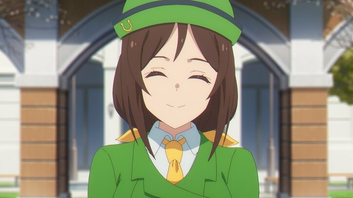 アニメ『ウマ娘 シンデレラグレイ』駿川たづな場面カット01