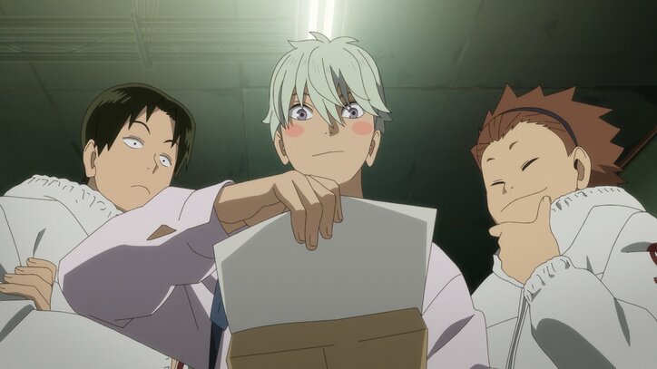 アニメ「怪獣８号」2話場面カット 市川レノ