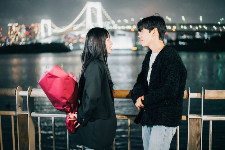 飯豊まりえ「本当に辛い」「もう嫌だ」脱落した永井愛実と韓国男子のラストデート、涙の別れに思い溢れる『花束オオカミ』第7話