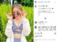 「ママに見えない」「最高！！かわいい！！！」元AKB48・河西智美の大胆＆キュートな水着ショットにファン称賛
