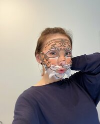 加護亜依『初のバレエメイク』