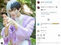 コスプレイヤー・伝染タルキが「Dr.STONE」あさぎりゲンをリアルに再現！「美しすぎて涙」と絶賛の嵐