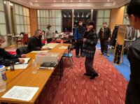 三田佳子『いよいよ撮影前夜』