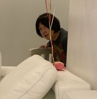 アレクサンダー『”ひょっこりはん❣️”』