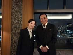  高橋英樹、永野芽郁との2ショットを公開「顔がちっちゃくて私の半分くらい」 