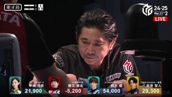 “1鳴きの我慢”が舞台を作った！萩原聖人 王道手順の大三元テンパイと終幕までの名アクション「ハギーやったな！」／麻雀・Mリーグ