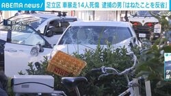 足立区 車暴走14人死傷 逮捕の男「はねたことを反省」