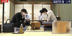 藤井聡太三冠が“西の王子”斎藤慎太郎八段と対局 戦型は角換わりに 詰将棋巧者同士の一戦は終盤注目／将棋・棋王戦挑戦者決定T