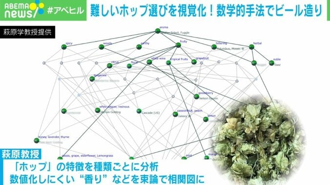 「ビール×数学」でホップ選びを視覚化 千葉大教授と学生らが目指す地域貢献の形 3枚目