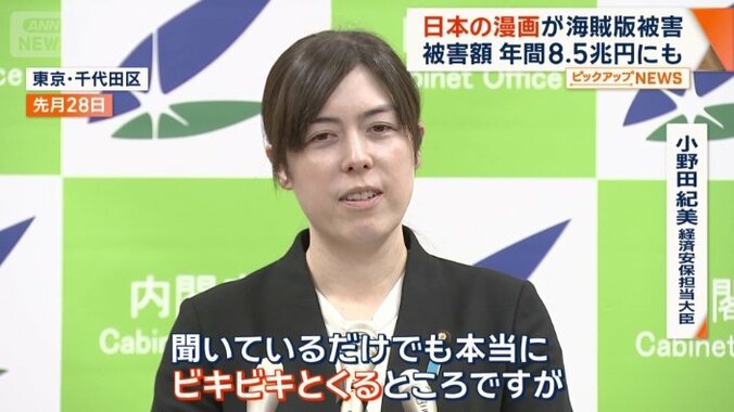 小野田紀美経済安保担当大臣