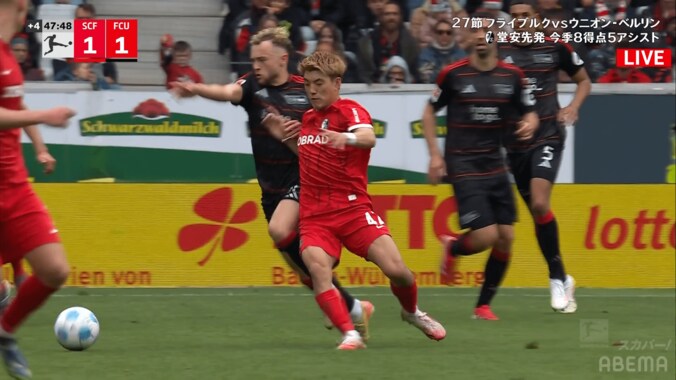 【写真・画像】えっ、そんな裏技あり？ 佐野海舟の相棒、まさかの“2秒停止”→ゴール演出！ ドルトムント守備陣を翻弄した一部始終「アミリと佐野のバランスが理想的すぎる」　1枚目