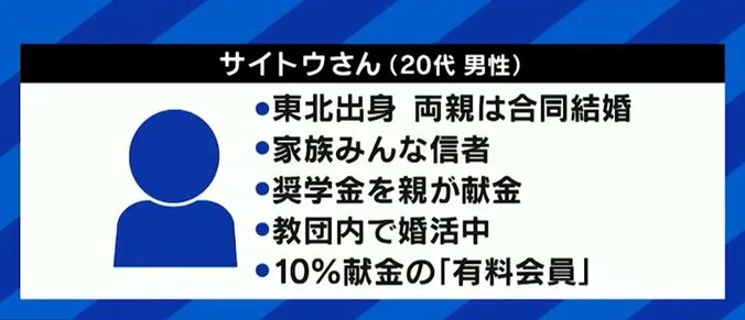 【独自】旧統一教会の“現役”2世信者「献金はしたくないが、結婚は同じ2世としたい」「教団が無くなるのは寂しい、どうしたらいい？」 ひろゆき氏&鈴木エイト氏が直撃 6枚目