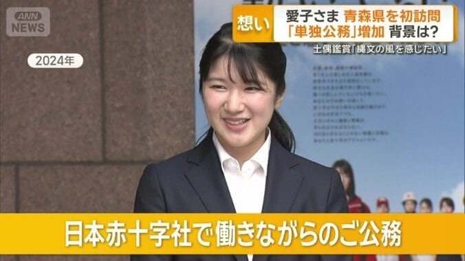 日本赤十字社の嘱託職員として働く愛子さま