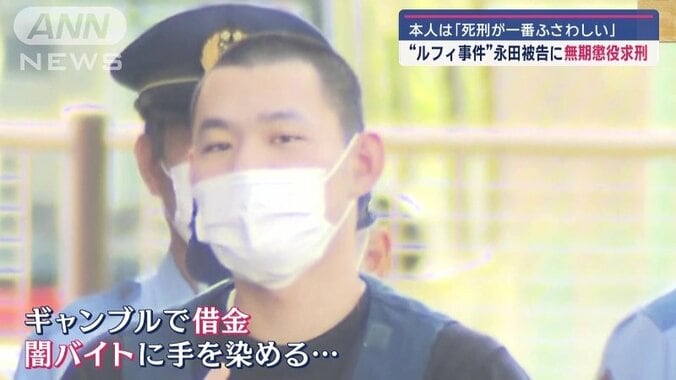 永田陸人 被告（23）