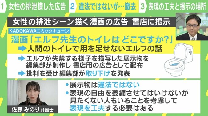 【写真・画像】「気持ち悪い。子どもに見せられない」 女性の“失禁”表現した店頭POPに批判殺到 法的にはOK？ 弁護士に聞いた　2枚目