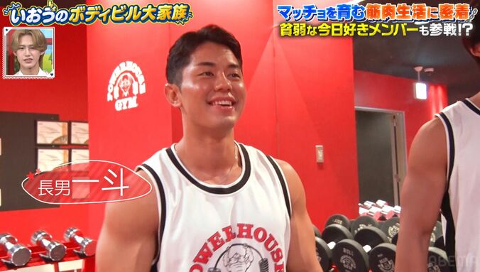 8人兄弟の日本一のボディビルダー高校生、父は西日本で最大級の豪華ジムを経営