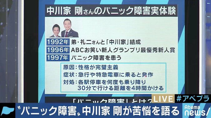 「キンプリ岩橋の気持ちがわかる」「辞めてしまえと言われた」中川家・剛が明かす「パニック障害」の苦悩 3枚目