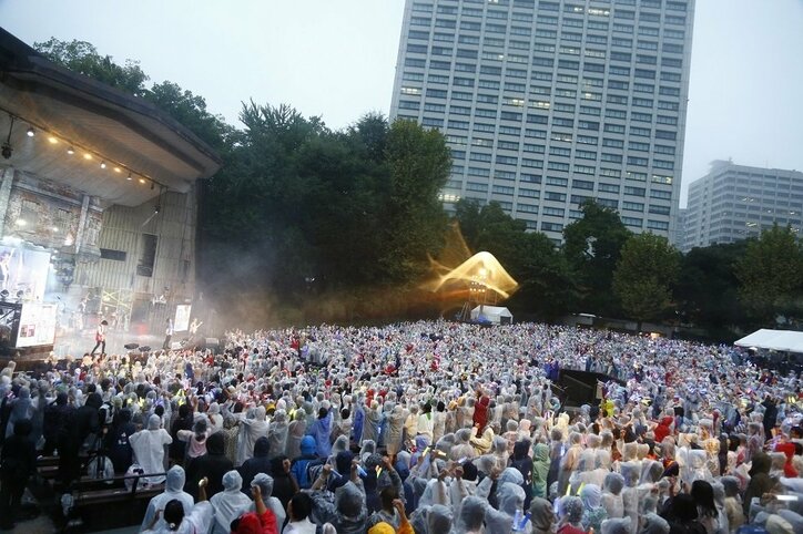 DISH//、豪雨の野音で3000人が熱狂　北村「絶対に必要な時間だった」