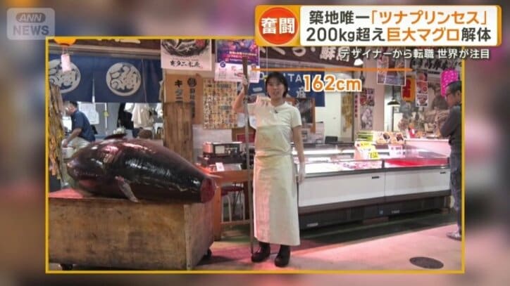 身長よりも長い包丁