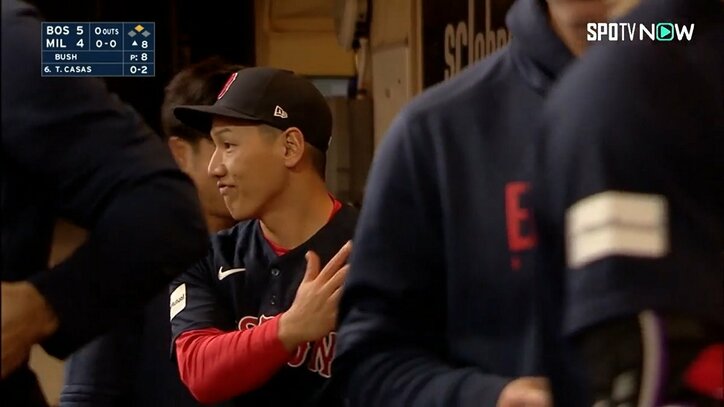 今の感じ、よかったな…吉田正尚、2号ソロで「ニンマリ」と感触を掴んだ納得の一コマ 次の打席で3号満塁弾