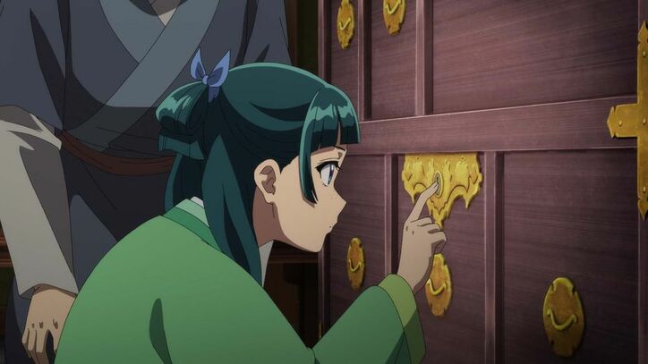 アニメ「薬屋のひとりごと」16話場面カット 猫猫