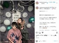 益若つばさ、息子の15歳を祝う豪華な誕生日会を公開し「並ぶと完全にカップルに見える」「お誕生日おめでとう」と反響