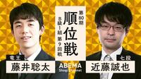 【中継】順位戦 B級1組 第9回戦 藤井聡太竜王 対 近藤誠也七段