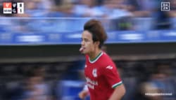「凄いコースに凄い弾道」久保建英、時速102キロのスーパーゴール！7試合ぶり先発で開始3分に一発回答「ワールドクラスだ」「めっちゃ綺麗」