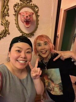 野沢直子、米ツアー中の渡辺直美と久々の再会 サンフランシスコの自宅で2ショット「積もる話もいっぱい」