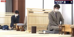 藤井聡太竜王、大師匠の夢実現 名古屋将棋対局場で杉本昌隆八段とそろって対局 ファン「記念になるね」「スクショした」／将棋・順位戦