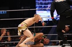 タイトルマッチでKO勝利！ 朝倉海、2024年はRIZIN王者として得意のカウンターで世界に挑む