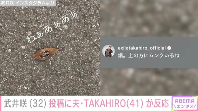 武井咲 Instagramより