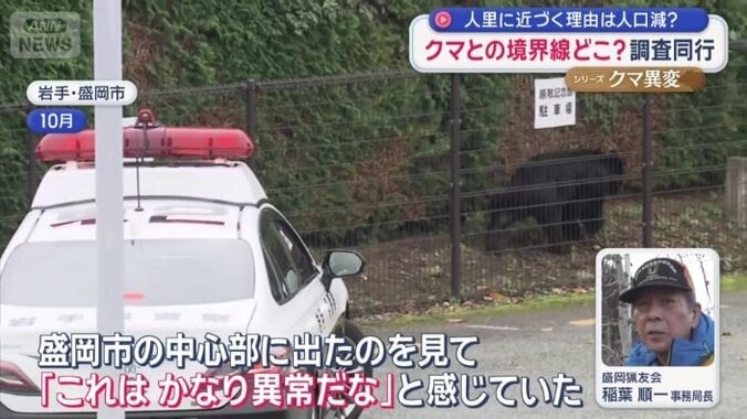 今年のクマは「異常」