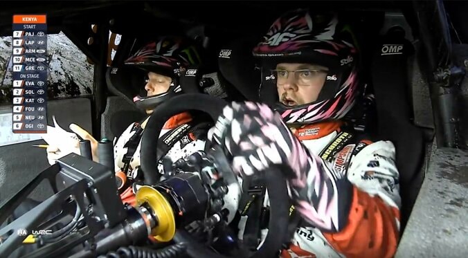 嘘でしょ…顔まで「ドロドロ」「泥が侵入」 世界ラリーで話題の衝撃光景「車の中に入ってきちゃってる」中継騒然 2枚目