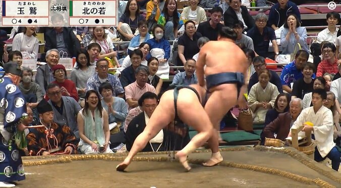 「出禁にして」玉鷲、館内沸騰の激勝に“水を差す”愚行 大歓声を切り裂く観客の行為に波紋「周りのこと考えて」「さすがにヒドイ」 5枚目