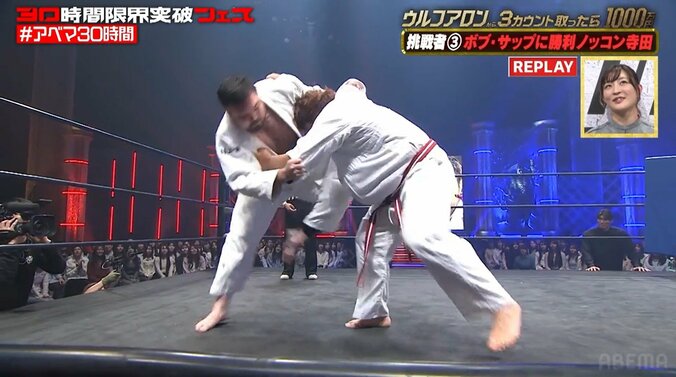 ウルフアロン、体重150キロの元BDファイターを“秒”で沈める「つええええ」「こんな簡単に…」ネット戦慄 2枚目