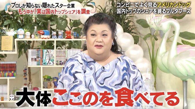 【写真・画像】マツコ「5000本は食べてる」 大好物の製造現場に驚き「4000本はこの会社の」　1枚目