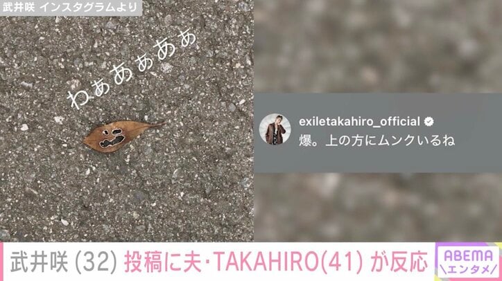 武井咲 Instagramより