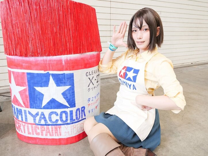 【写真・画像】プラモのモ子ちゃんコスプレ画像 12枚目