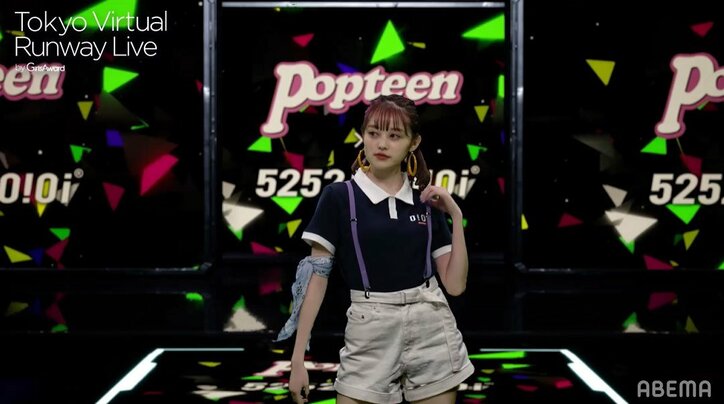 “めるる”生見愛瑠、ほのばび、莉子らPopteenモデルがバーチャルステージに集結！【TVRL】