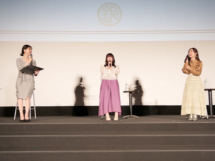 [Photos/Images] Voice Actors Saho Shirasu and Sumire Morohoshi High-Five in Excitement! Report on the Pre-Screening of the Original TV Anime 'APOCALYPSEHOTEL' 2nd
