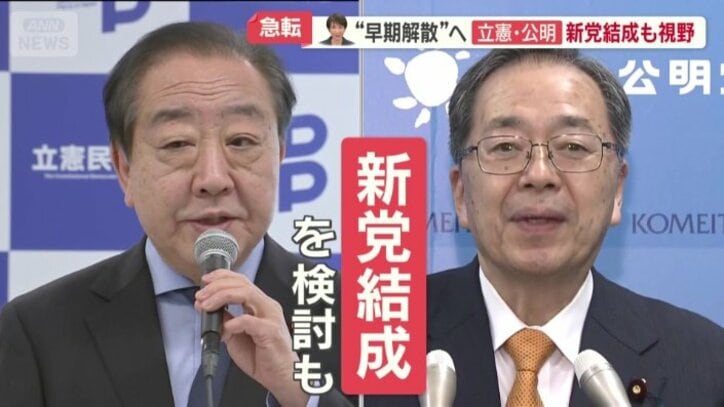 新党結成を視野