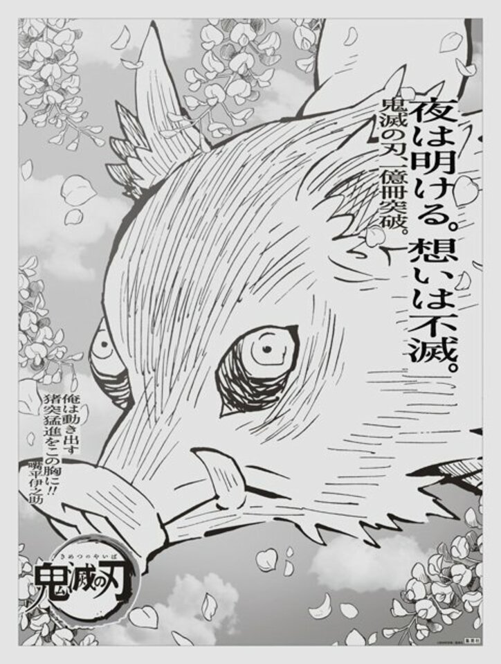 【画像】鬼滅の刃・新聞広告に掲載された全15人のキャラクター