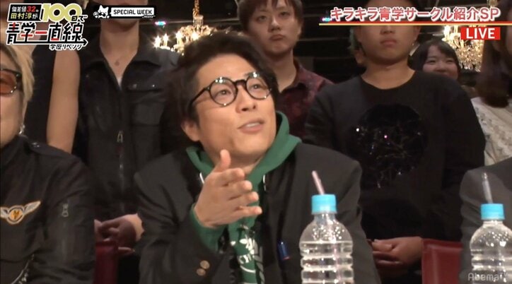 ロンブー田村淳、青学OBフルポン村上に「マジで尊敬する」