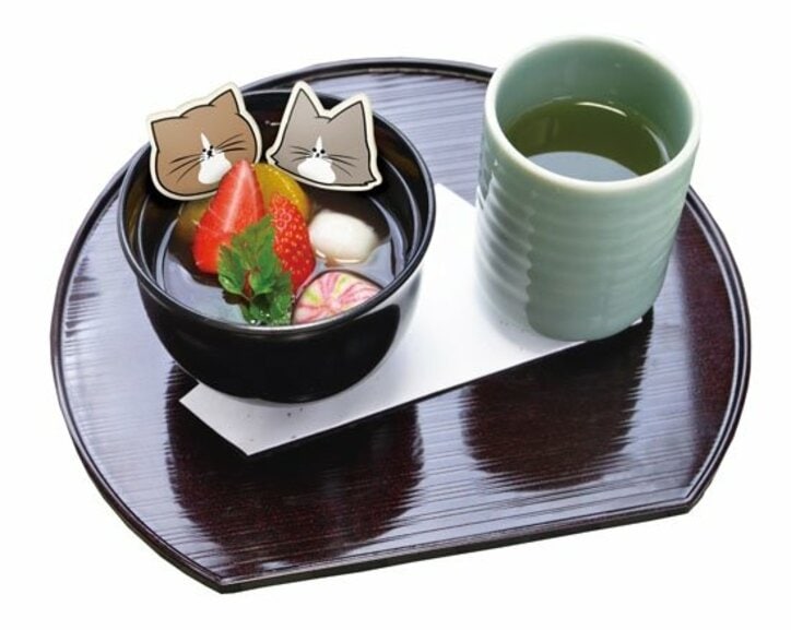 『鴻池剛と猫のぽんた ニャアアアン！』コラボカフェが登場　ぽんた＆アルフの可愛いメニューも公開